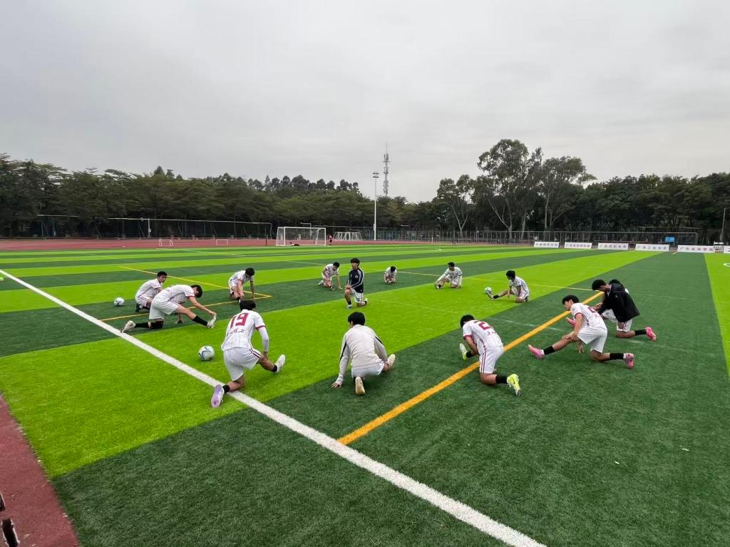 教练员赵可意和孙盛强老师的带领下