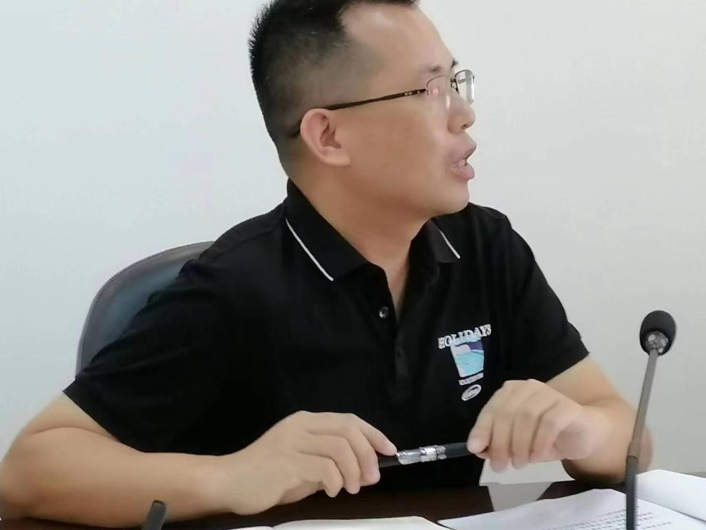 项目部办公室主任王志辉